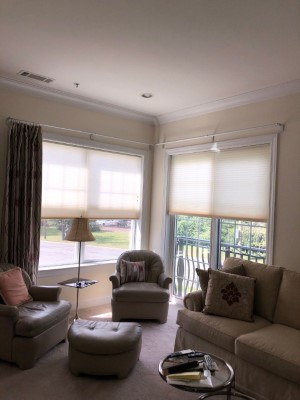 Graber Cellular Shades Installed in Tenafly, NJ