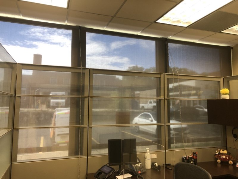 Graber clutch roller shades installed in Ridgewood NJ