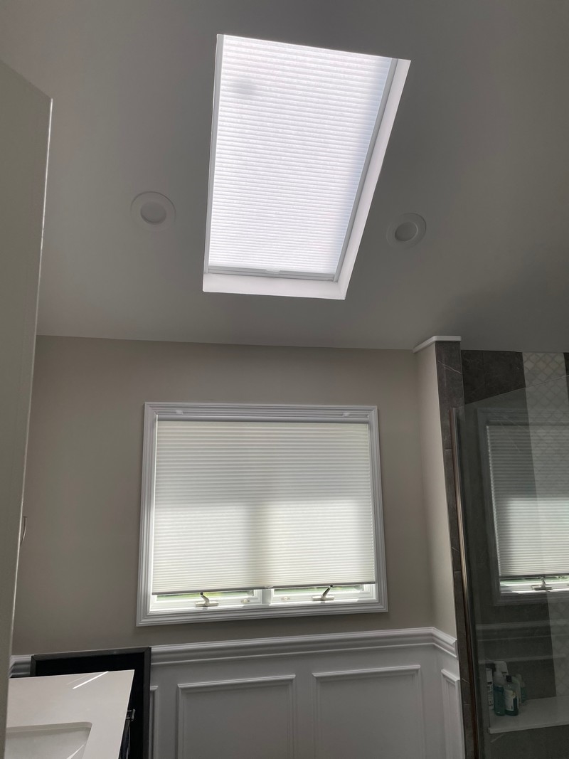 Graber Cordless Cellular Shades and Cordless Cellular Skylight Shade in Mahwah, NJ