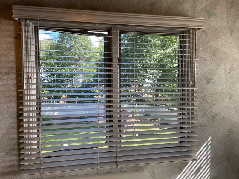 Graber Real Wood Blinds with Majestic Valances in Montvale, NJ