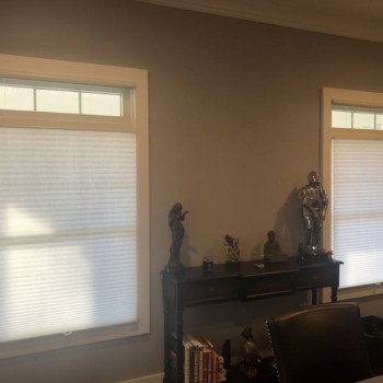 Graber Single Cell Cellular Shades Installed in Ho-Ho-Kus, NJ