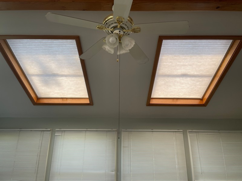 Hunter Douglas Cordless Cellular Skylight Shades in Emerson, NJ