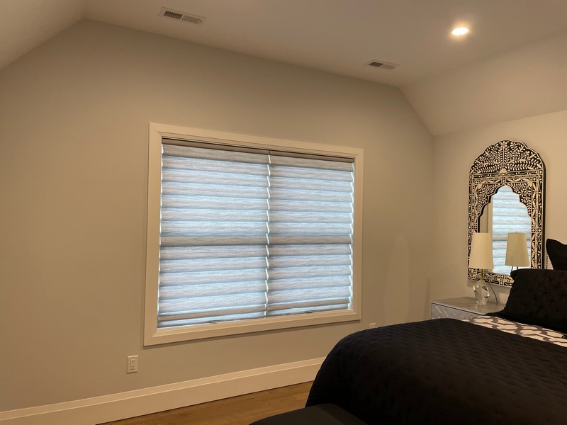 Hunter Douglas Cordless Soft Fold, Vignette Shades in Upper Saddle River, NJ