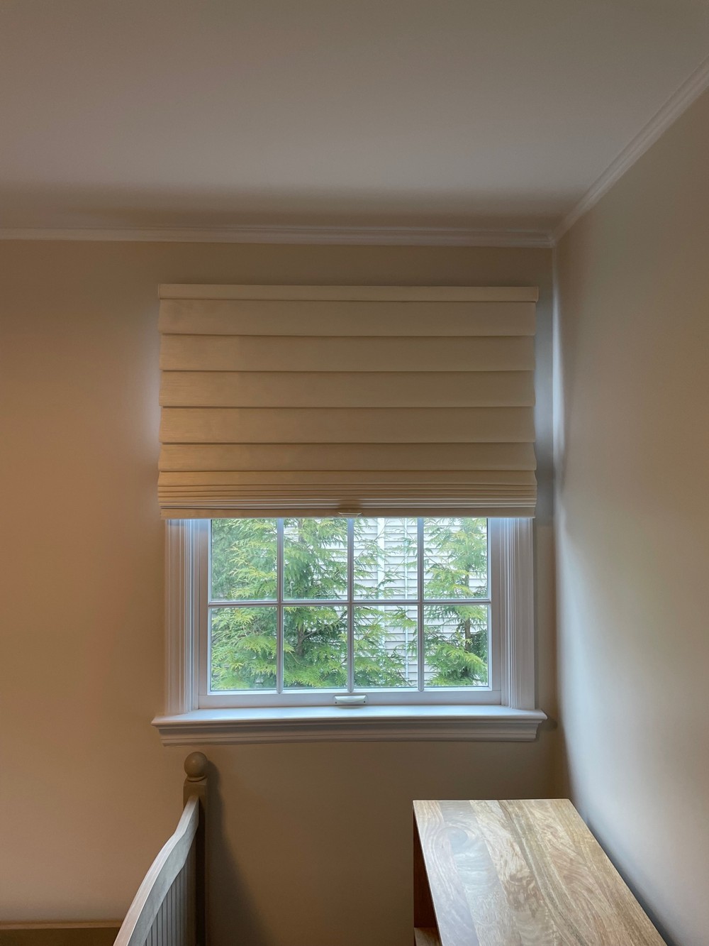 GHunter Douglas Cordless, Soft-Fold Vignettes with Blackout Linings in Ramsey, NJ