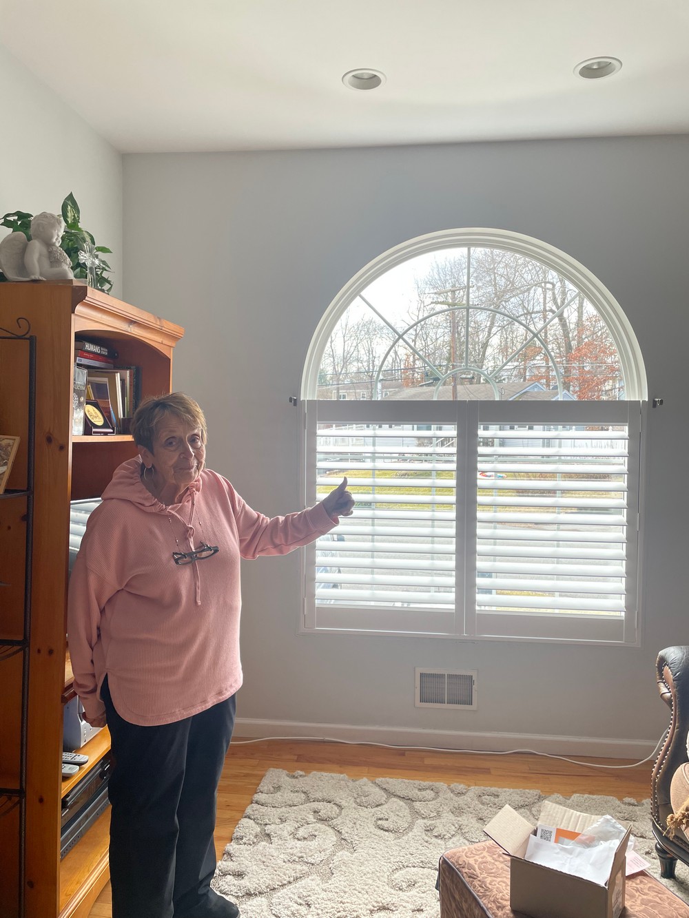 Hunter Douglas Faux Wood Plantation Shutters in Newfoundland, NJ