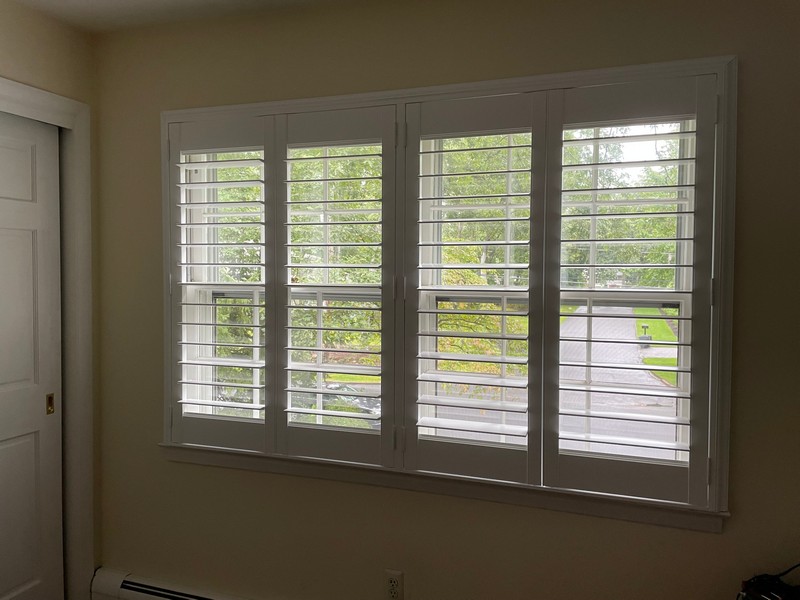 Hunter Douglas Faux Wood Plantation Shutters In Wyckoff, NJ