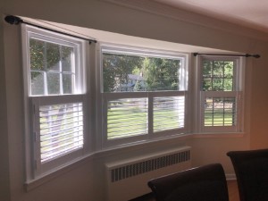 Hunter Douglas Faux Wood Shutters in Saddle River, NJ