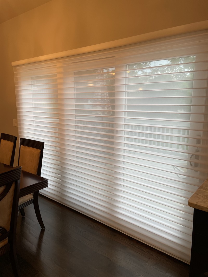 Hunter Douglas Silhouette Shades with Continuous Loop Cord Lift System in Ramsey NJ