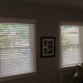 Cafe Style Plantation shutters in Woodcliff Lake NJ