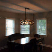 Cafe Style Plantation shutters in Woodcliff Lake NJ