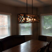 Cafe Style Plantation shutters in Woodcliff Lake NJ