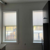 Graber 3/8 inch blackout and translucent cellular shades in Jersey City, NJ