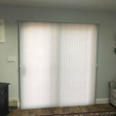 Graber 'Slide Vue' Cordless Vertical Cellular Shade in Maywood, NJ