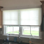 Graber Cordless Roller Shades With Cassette Valances in Allendale