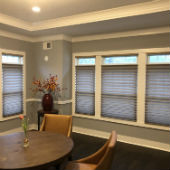 Graber Single Pleated Shades in Ho-Ho-Kus, NJ