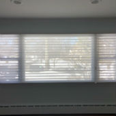 Hunter Douglas Nantucket Silhouettes and Graber Cellular Shades in Wyckoff