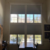 Hunter Douglas Motorized Blackout Shades in Montvale, NJ