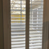 Hunter Douglas plantation shutters installed in Oakland, NJ