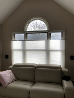 Graber Cordless Cell Shades with Top-Down/Bottom-Up in Emerson, NJ Thumbnail