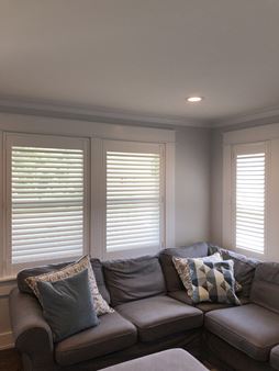 HD Louvered Shutters with Frames and Tilt in Ridgewood, NJ Thumbnail