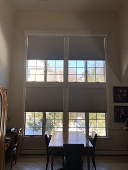 Hunter Douglas Motorized Blackout Shades in Montvale, NJ Thumbnail