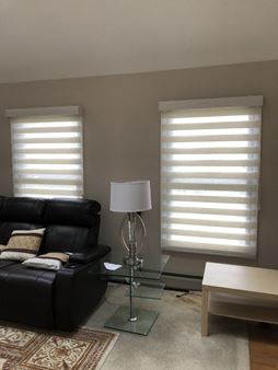 Hunter Douglas Skyline Banded Shades in Emerson, NJ Thumbnail