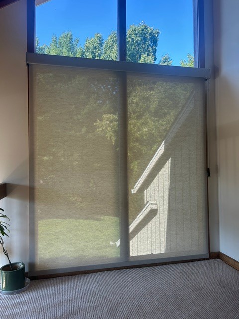 Excellent Hunter Douglas Screen/Solar Roller Shades Installed in Ramsey, NJ