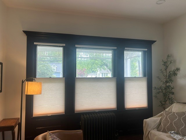 Refined Cordless Light-Filtering Cellular Shades in Ramsey, NJ