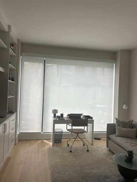 Sleek Hunter Douglas Screen Shades in Sleepy Hollow, Tarrytown, NY