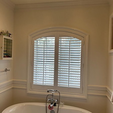 Specialty-Shape-Hunter-Douglas-Arch-Top-Faux-Wood-Shutters-in-Ramsey-NJ 0